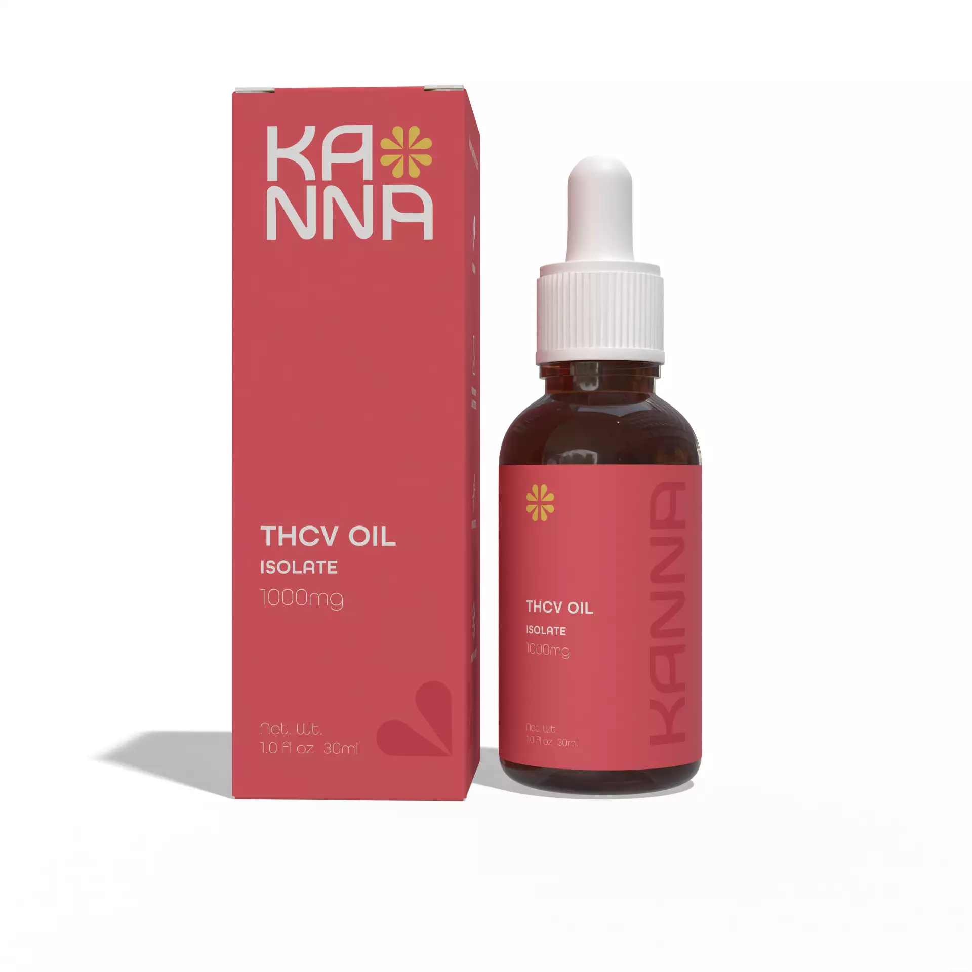 Kanna Pharma 1000mg THCV Isolated Oil - 30ml