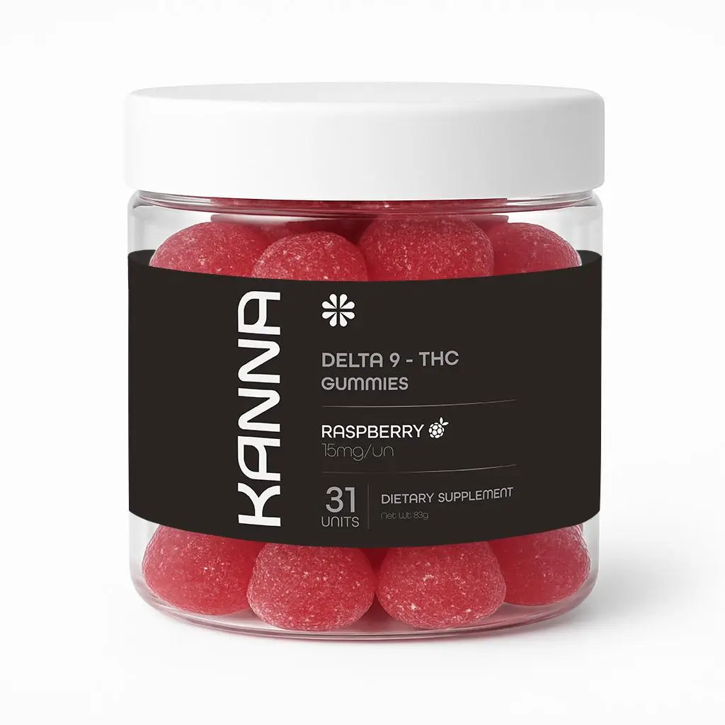 Kanna Pharma 15mg D9-THC Raspberry - 31 und