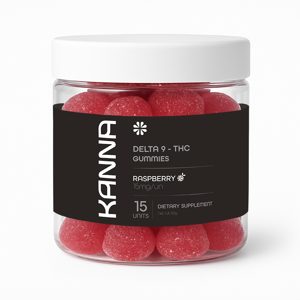 Kanna Pharma 15mg D9-THC Raspberry - 15 und